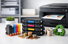 Economia com tinteiros compatíveis: poupe nos consumíveis