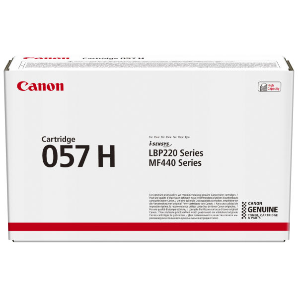 Canon i-SENSYS 057H toner 1 unidade(s) Original Preto - Canon 3010C002