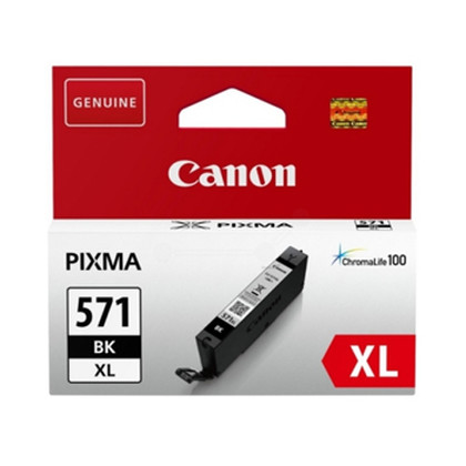 Canon CLI-571BK XL tinteiro 1 unidade(s) Original Rendimento alto (XL) Preto - Canon CLI571BKXL