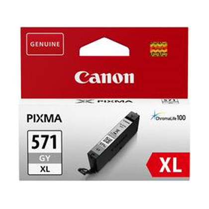 Canon CLI-571GY XL tinteiro 1 unidade(s) Original Rendimento alto (XL) Cinzento - Canon CLI571GYXL