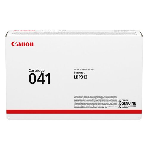 Cartucho de toner original preto Canon 041 - 0452C002 - Canon CRG041