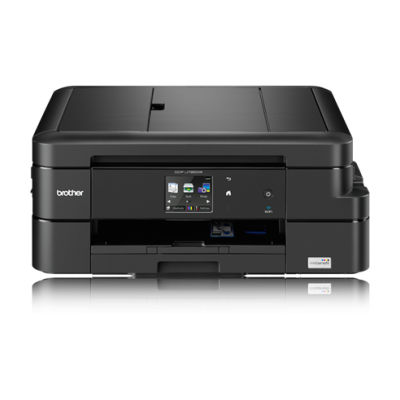 Impressora multifunções de tinta WiFi com impressão frente e verso automática e baixo custo de impressão - Brother DCP-J785DW