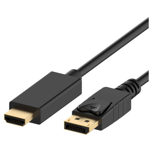 DisplayPort to HDMI adapter cable 1.2, gold-plated, 1,0m - Ewent EC1430