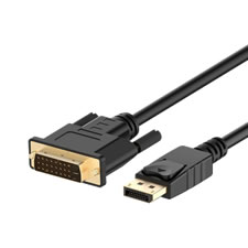 Cabo Adaptador DisplayPort para DVI-D (24+1) 3.0m - Ewent EW-140302-030-N-P