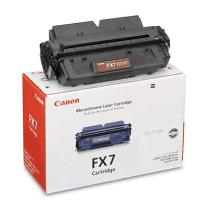 Canon FX-7 Black Cartridge toner Original Preto - Canon FX7