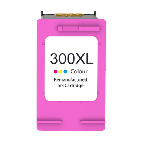 Cartucho de tinta colorido remanufaturado HP 300XL - Substitui CC644EE/CC643EE - HP HI-300XLC