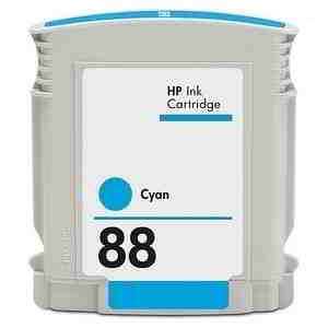 Cartucho de tinta genérico HP 88XL ciano - Substitui C9386AE/C9391AE - HP HI-88XLCY