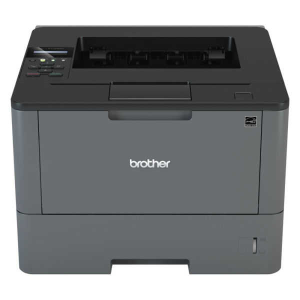 Impressora laser monocromática de uso profissional, com impressão frente e verso automática e placa de rede cablada - Brother HL-L5100DN