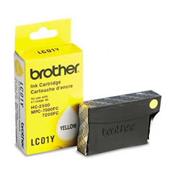 Tinteiro amarelo - Brother LC-01C
