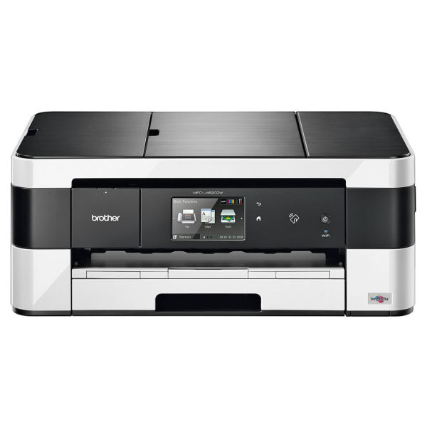 Impressora multifunções de tinta profissional WiFi com fax, impressão A3 ocasional, NFC e impressão duplex A4 - Brother MFC-J4620DW