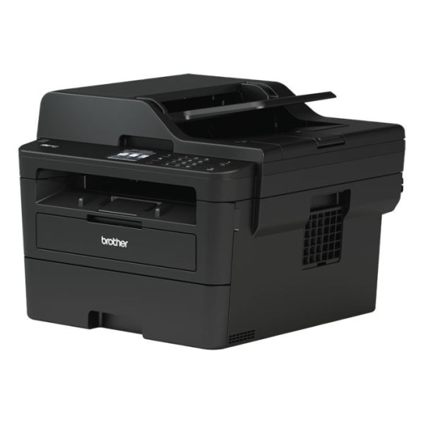 Multifunções laser monocromático WiFi com fax, visor tátil, frente e verso automático em impressão e ADF de 50 folhas - Brother MFC-L2730DW