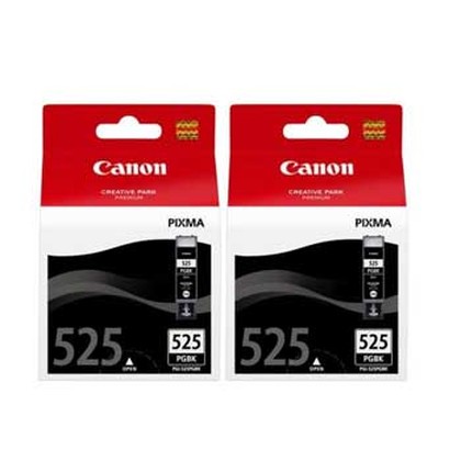 Canon PGI-525 Twin Pack tinteiro 2 unidade(s) Original Foto preto - Canon PGI525PGBK