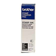 Recarga de tinta de cor preto. 12 unidades de 20cc - Brother PR-INKB