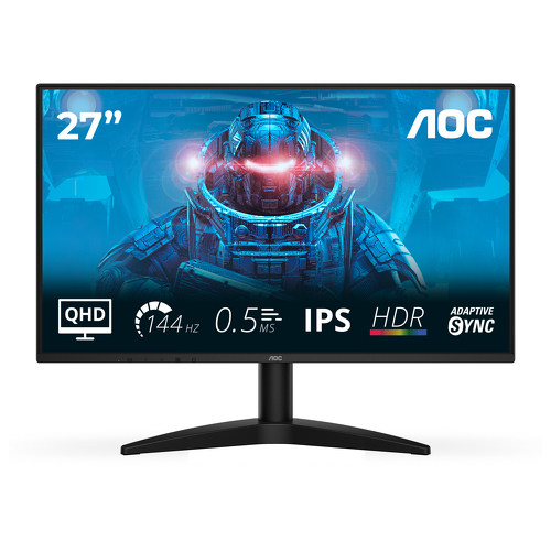 AOC MONITOR IPS 27" 16:9 FHD 4MS 144HZ HDMI DP Q27B36X - AOC Q27B36X