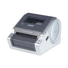 Impressora de etiquetas com placa de rede integrada que permite imprimir etiquetas até 102mm de largura - Brother QL-1060N