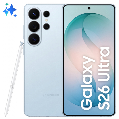 SAMSUNG SMARTPHONE GALAXY S26 ULTRA 12GB 256GB AZUL CLARO - Samsung SM-S948BLBDEUB