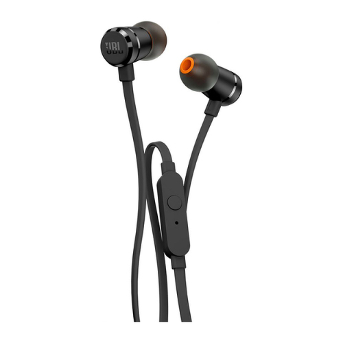 JBL EARPHONES TUNE T290 3.5" ALUMINIO C/ BOLSA TRANSPORTE BLACK - JBL T290BLK